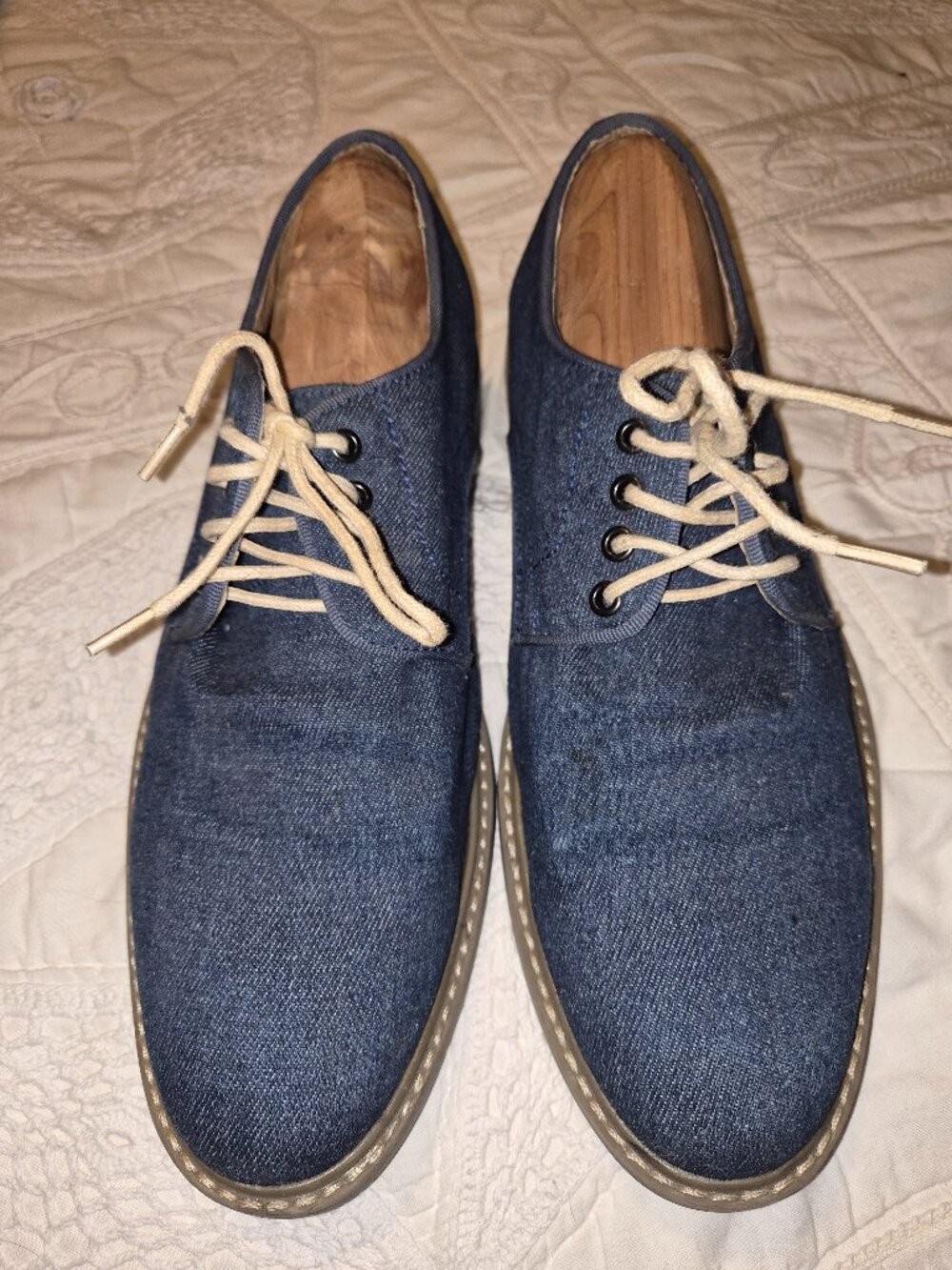 Alfani Blue Denim Shoes